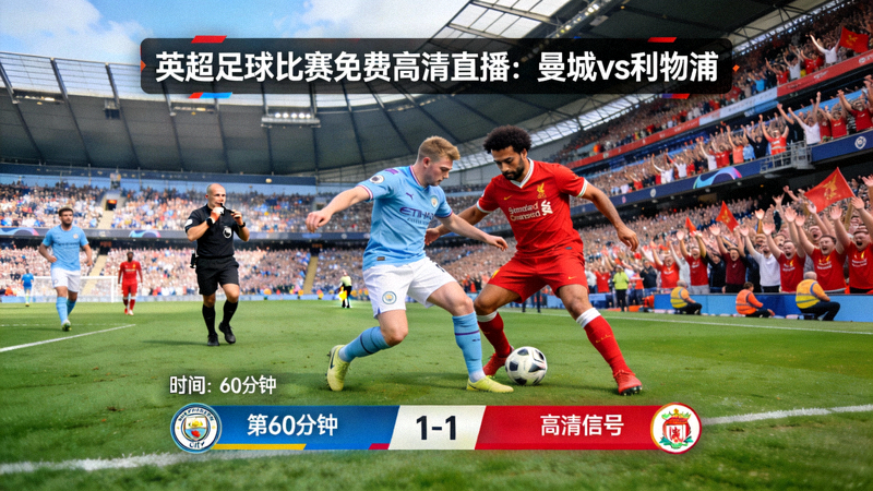 英超足球比赛免费高清直播画面 - 曼城对阵利物浦